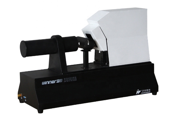 Aplicación del analizador láser de tamaño de partículas en laca para el cabello.