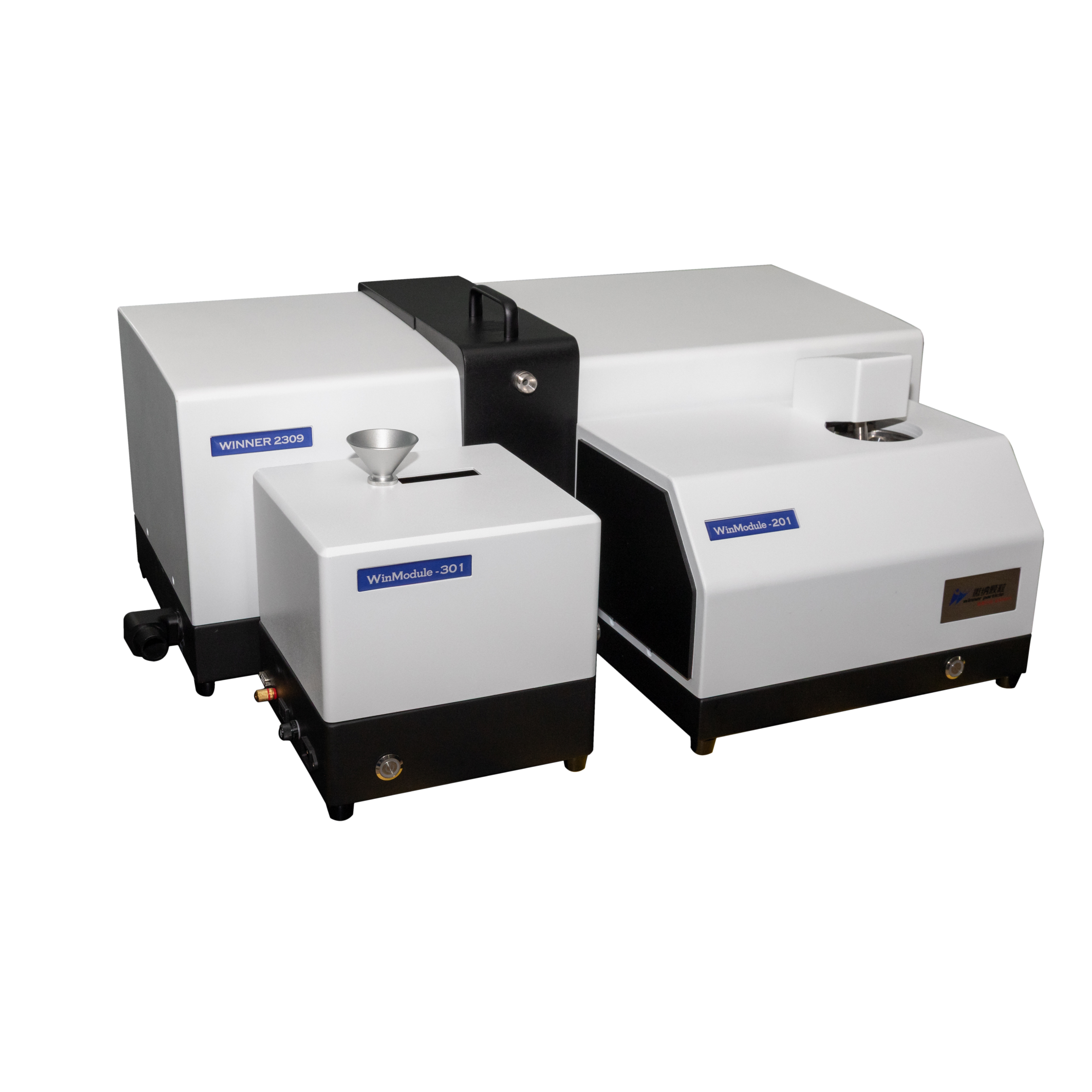 Tama&ntilde;o de part&iacute;culas l&aacute;ser seco y h&uacute;medo modular de gran rango Winner2309A Analizador